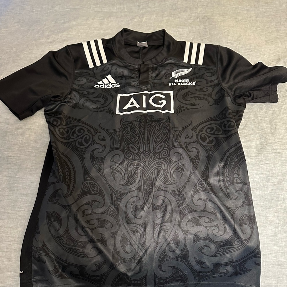 Adidas New Zealand All Blacks Māori rugby jersey XL